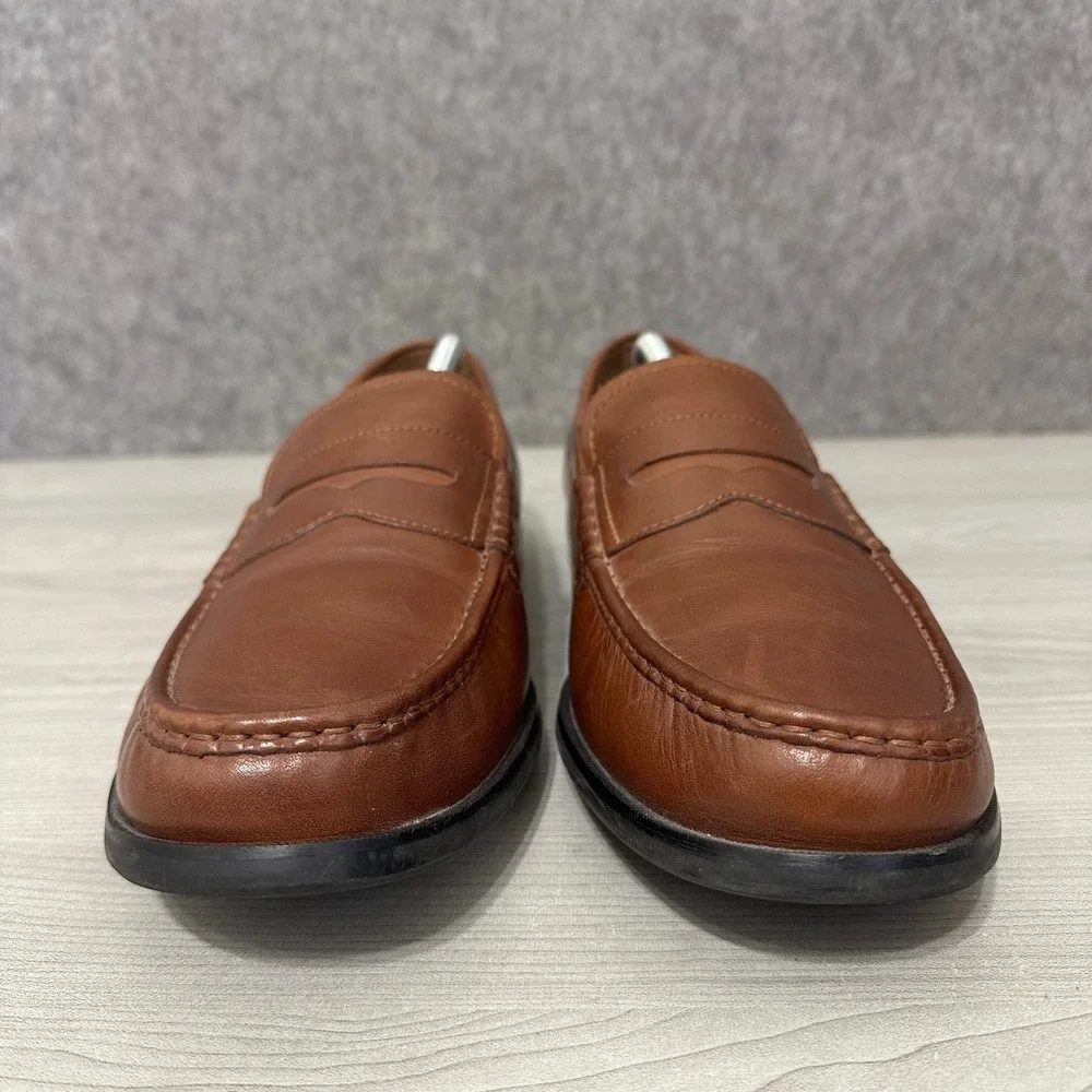 Cole Haan Penny Loafers Mens 13‎ Brown Pinch Friday Grand Leather C23845 Shoes